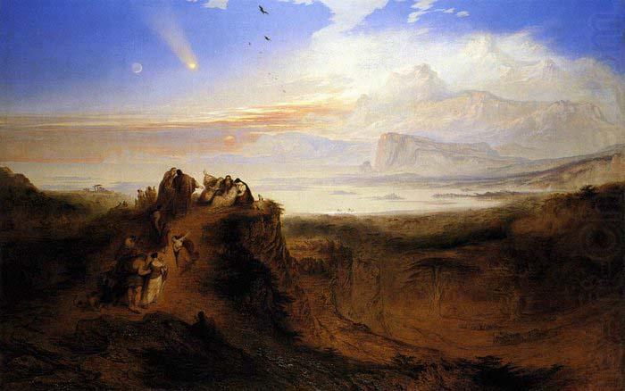 John Martin The Eve of the Deluge china oil painting image